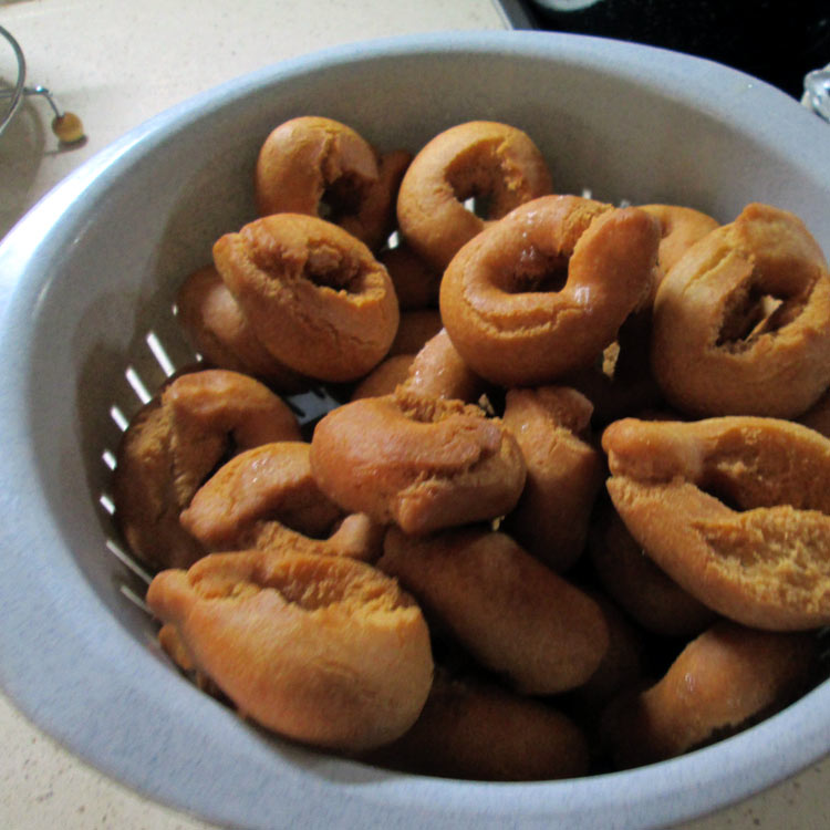 Rosquitos cooling down