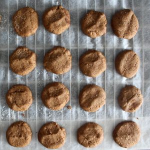 Cinnamon cookies, vegan