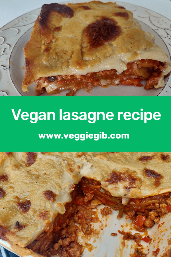Vegan lasagne